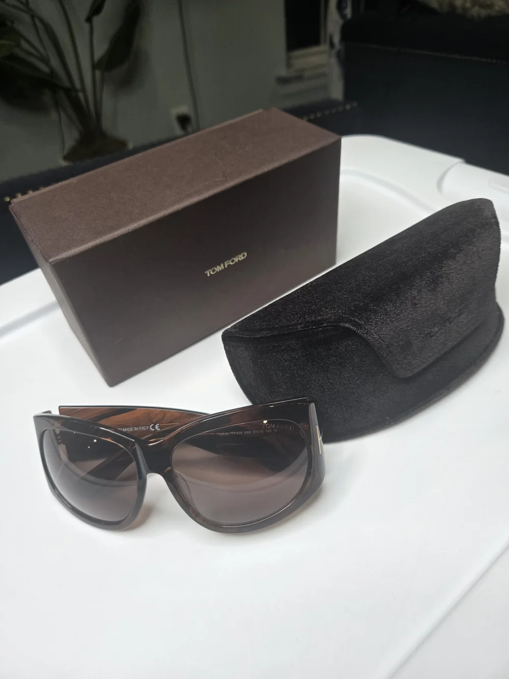 Tom Ford Women’s Tortoiseshell Sunglasses - Brown
